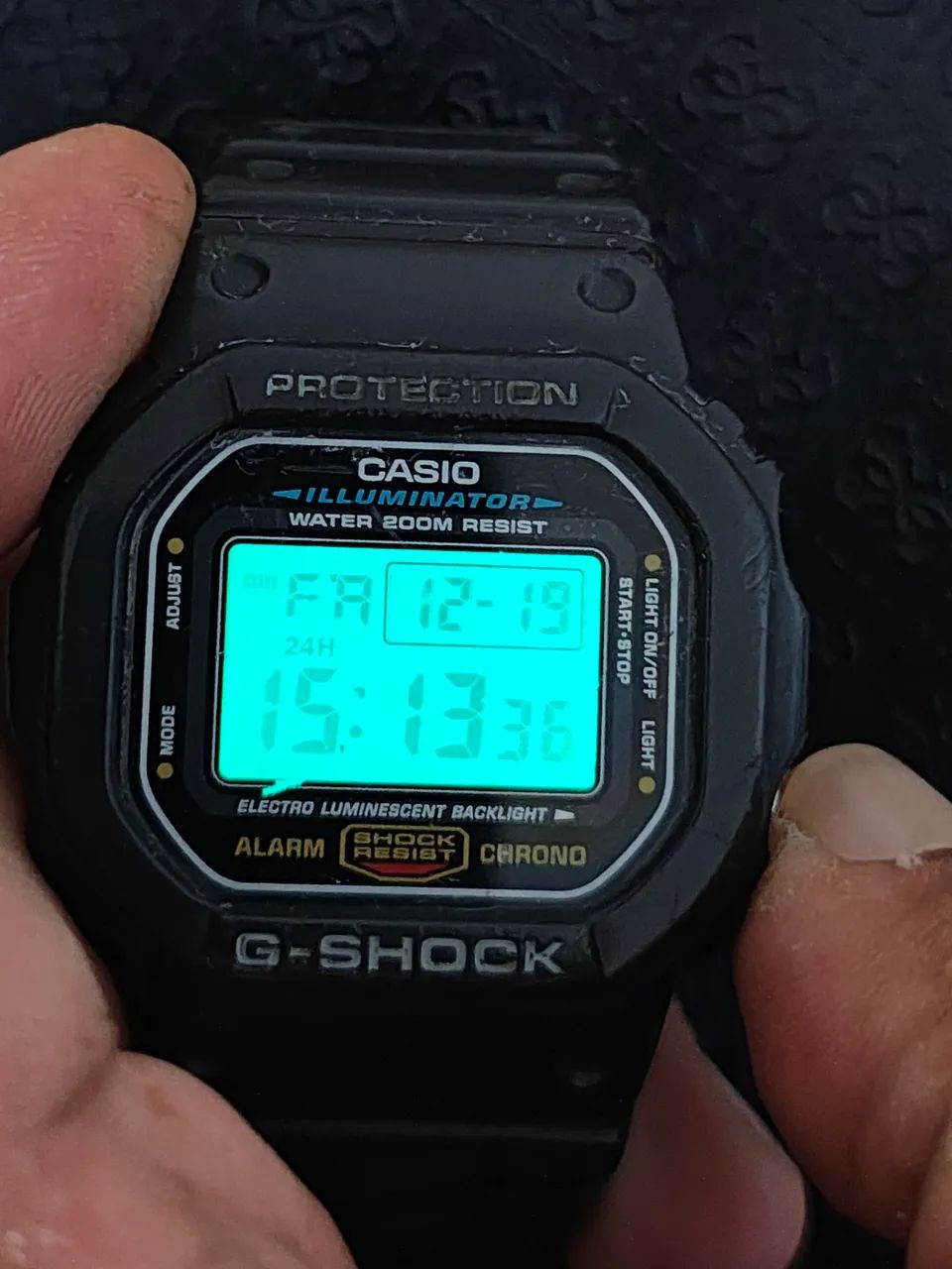 Relógio Digital Masculino G-SHOCK da CASIO DW-5600E-1VDF - Foto 4