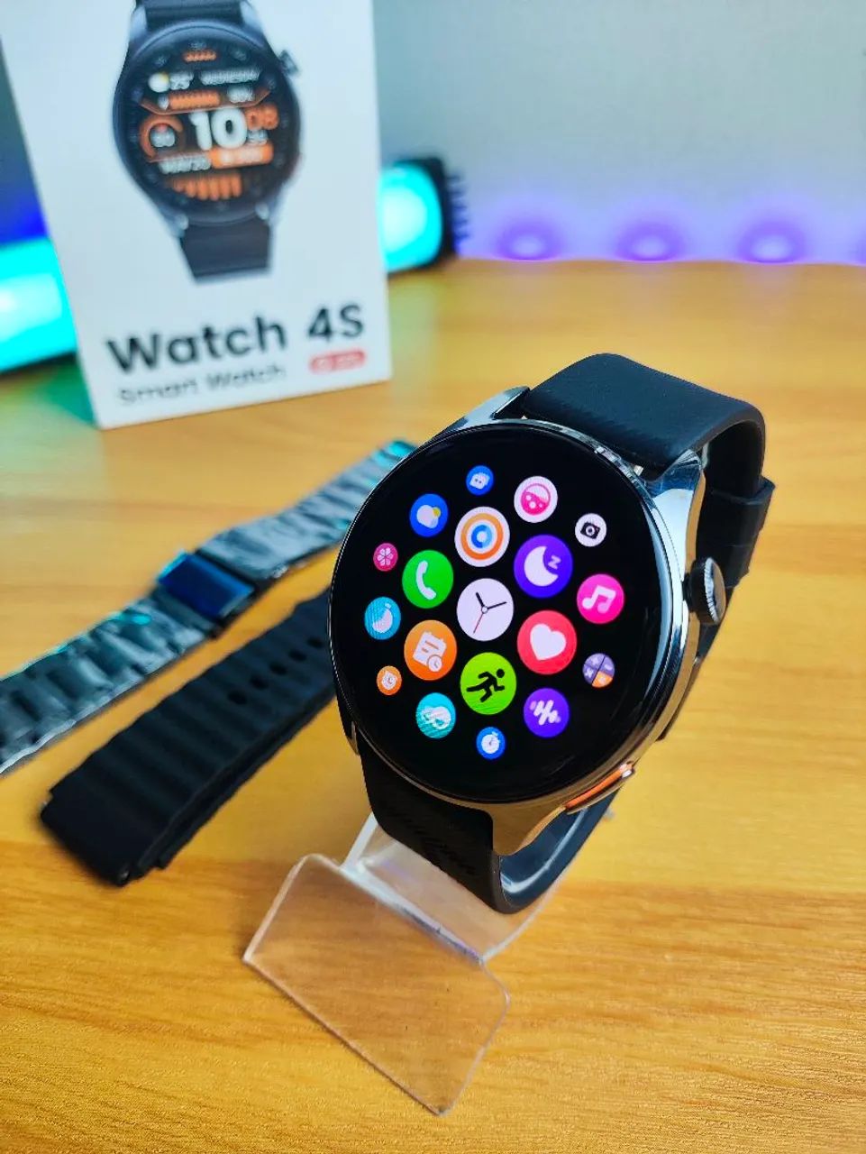 SMARTWATCH HAYLOU WATCH 4S COM GPS INTEGRADO  - Foto 3