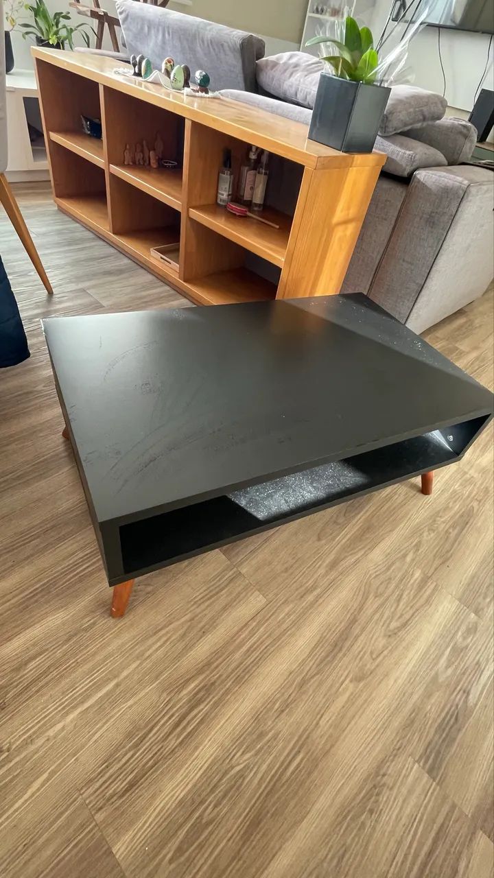 Mesa sala de estar preta - Foto 4