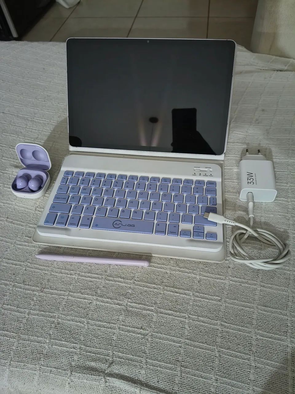 Tablet Samsung S9 Fe, 128 GB 4 GB RAM,+ buds 2 original - Foto 2