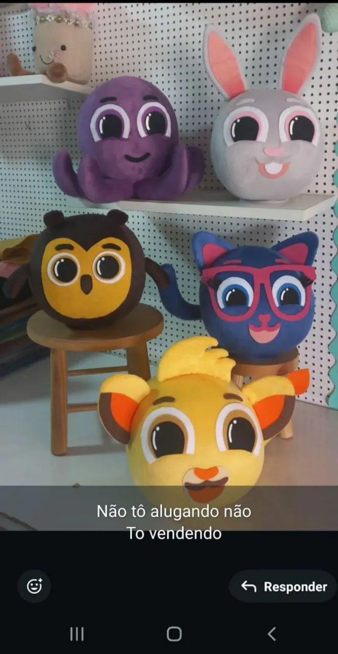 Boneco de feltro