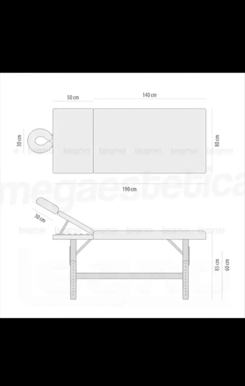 Maca SPA Fixa Reclinável Legno  - Foto 3