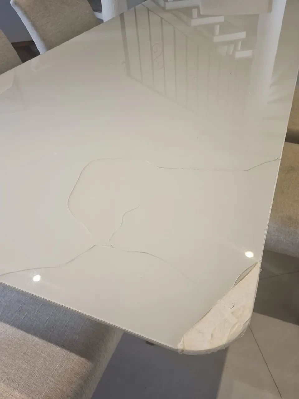 ACEITO CARTÃO!!! Mesa Jantar Retangular para 8 lugares - Foto 3