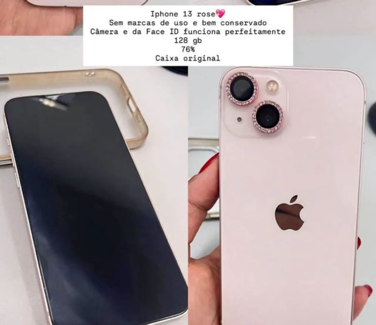 iPhone 13 Rosa 128GB - Muito Conservado | Caixa Original - Foto 4