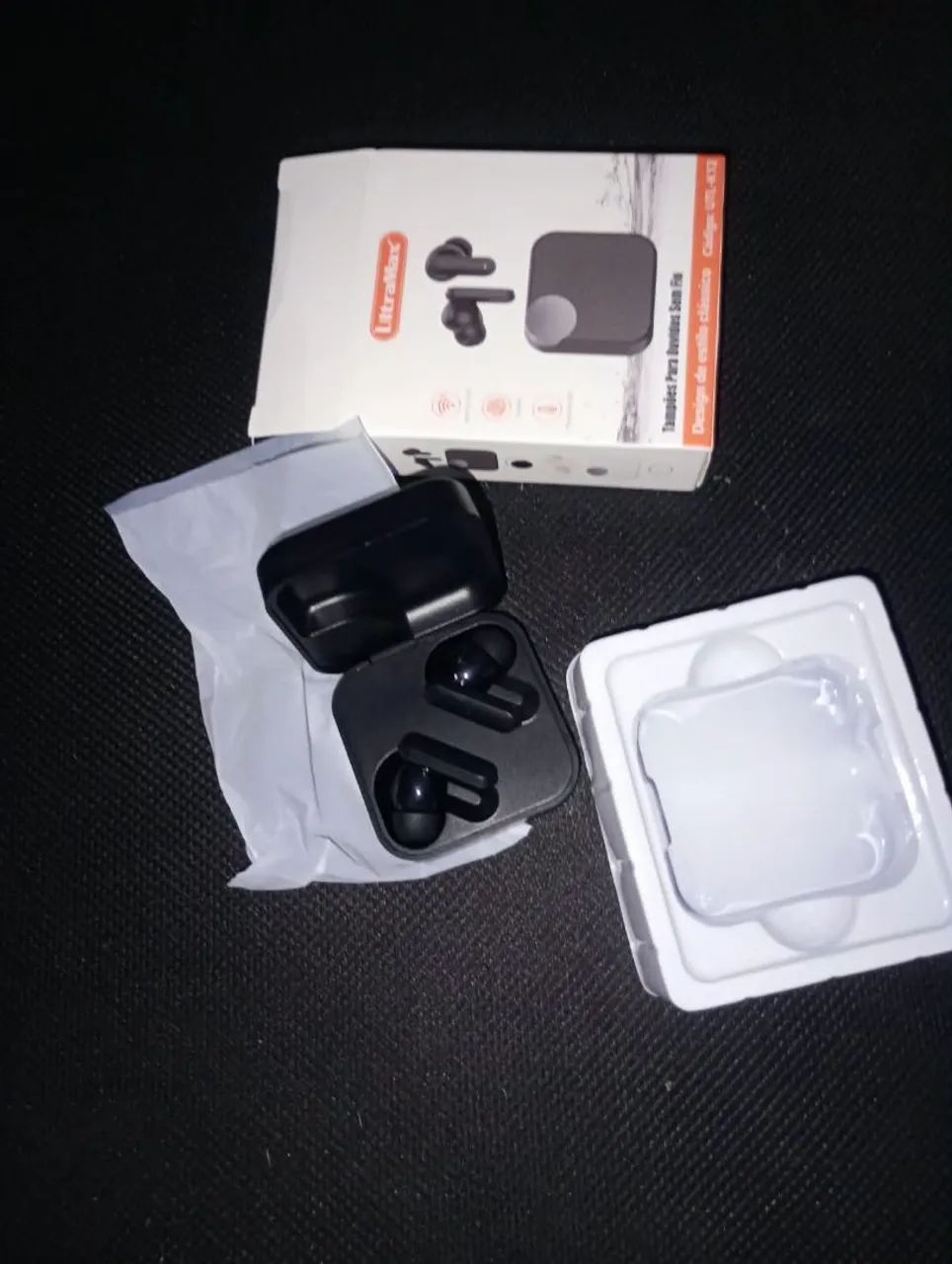 ? Fone Bluetooth TWS Preto + Caixa Original - Foto 2