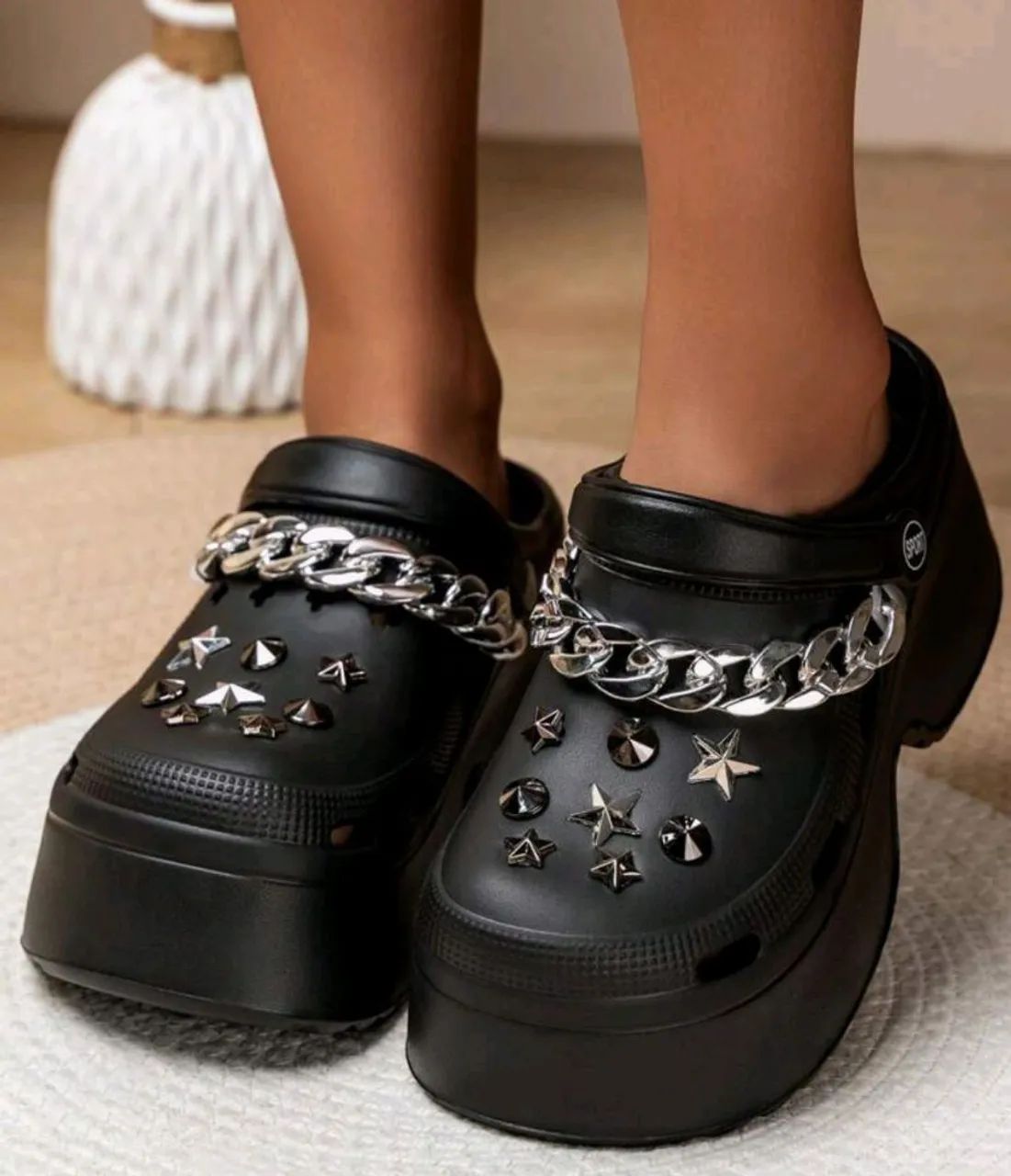 Crocs plataforma da Shein - Foto 3