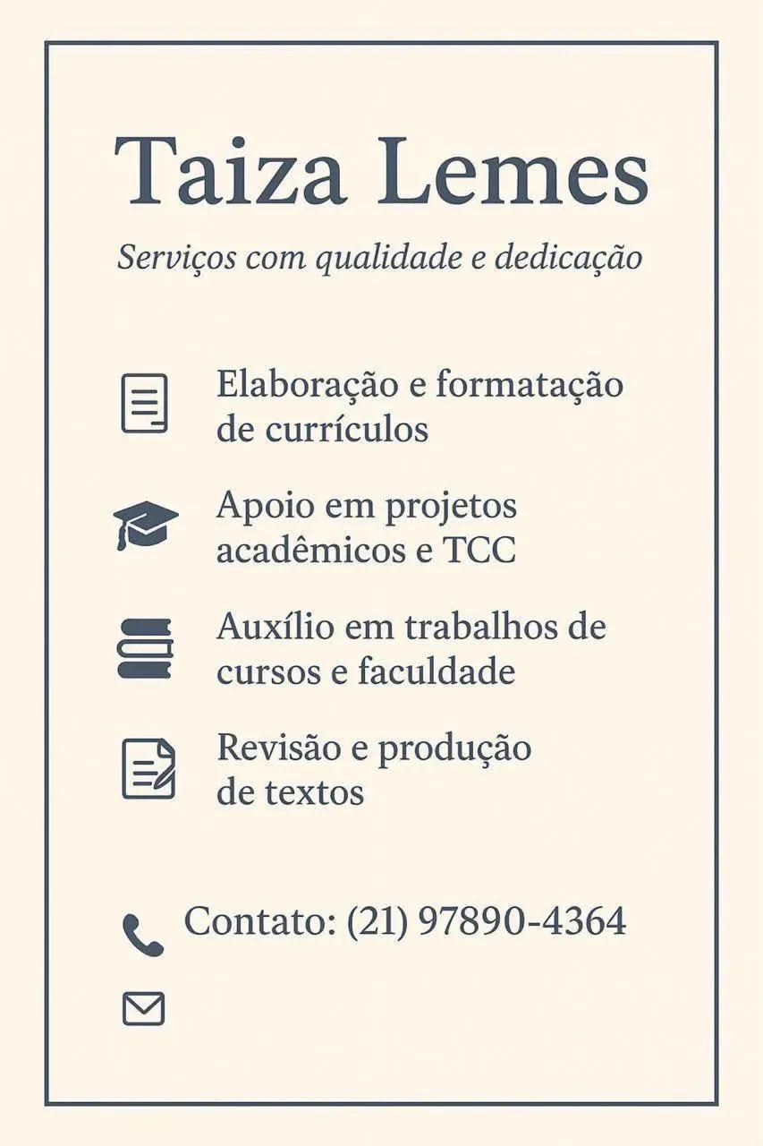 Assessoria acadêmica 