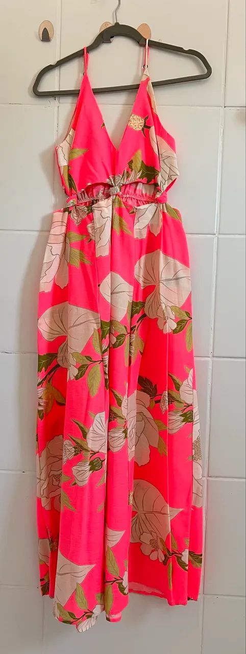Vestido farm floral neon - Foto 3