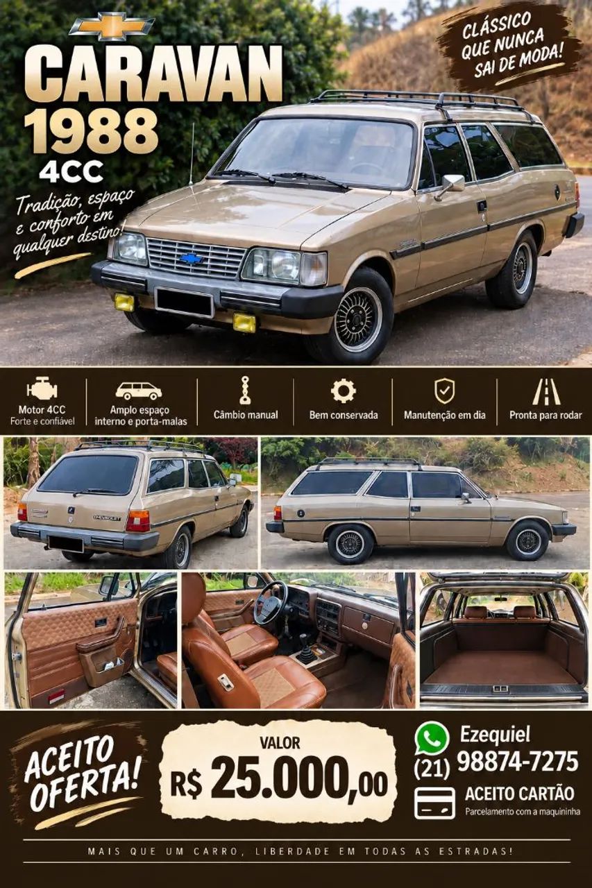 Chevrolet Caravan Comodoro 4.1/2.5 1988