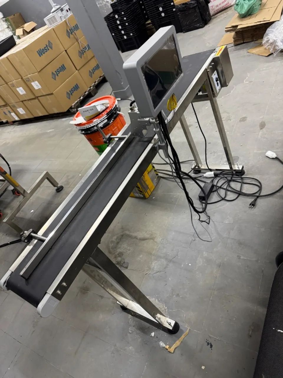 Datador inkjet com ihm integrada + esteira de 2,3 metros marca twa  - Foto 3