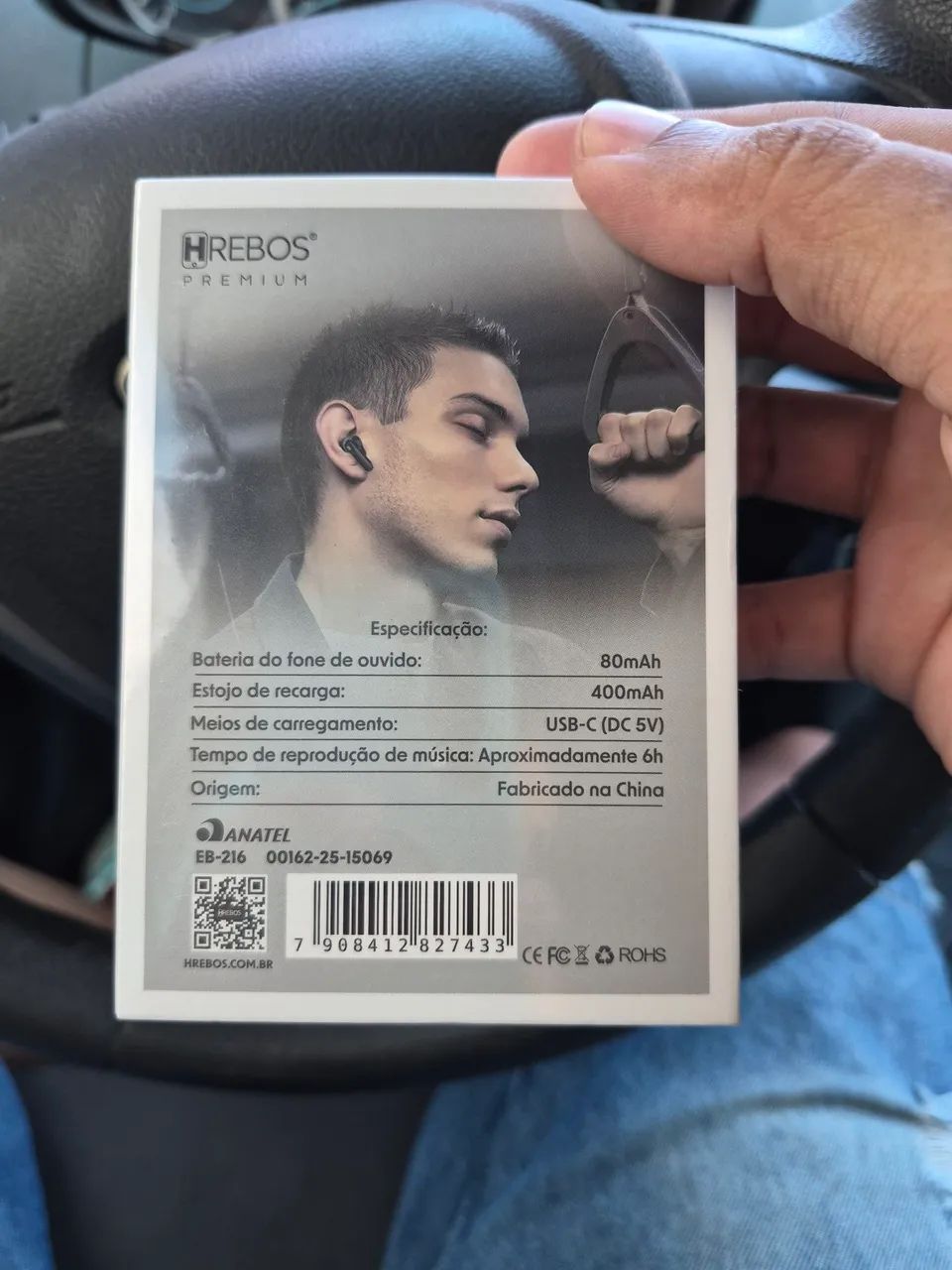 FONE BLUETOOTH PREMIUM (estojo com tela touch screen) - Foto 2