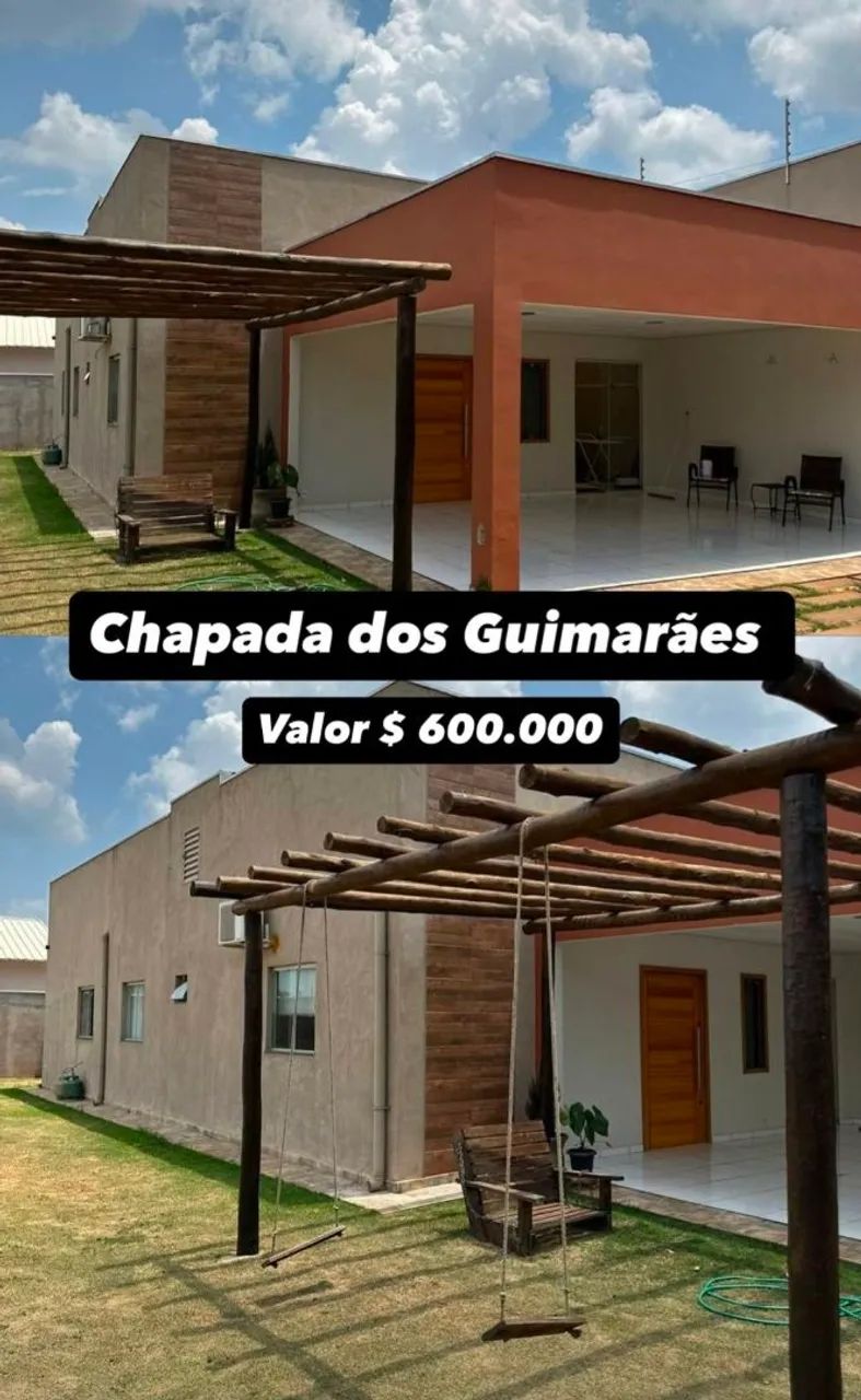 Casa terrea em chapada dos Guimarães 