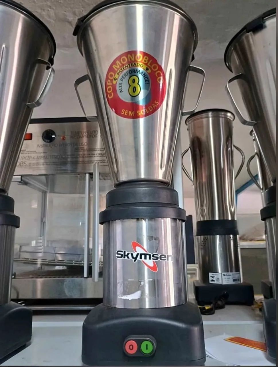 LIQUIDIFICADOR SKYMSEN BAIXA ROTAÇÃO 8 LITROS 