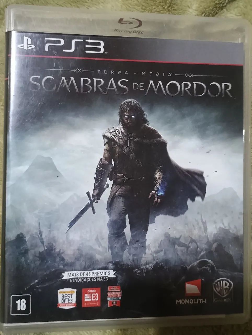 Jogo - Sombras de Mordor - Ps3