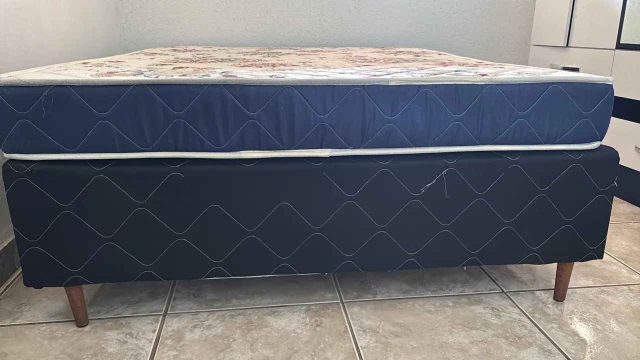 Cama Casal BOX com Colchao - Foto 2