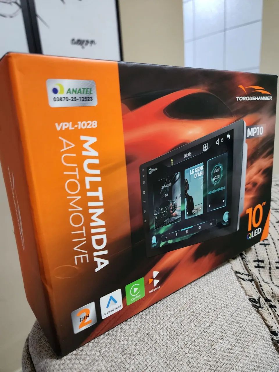 Multimidia Automotiva Torqhammer 10 polegadas (nova lacrada) - Foto 2
