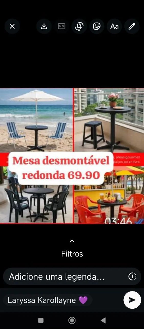 Foldable round table and TB has a square shape466451147281541120