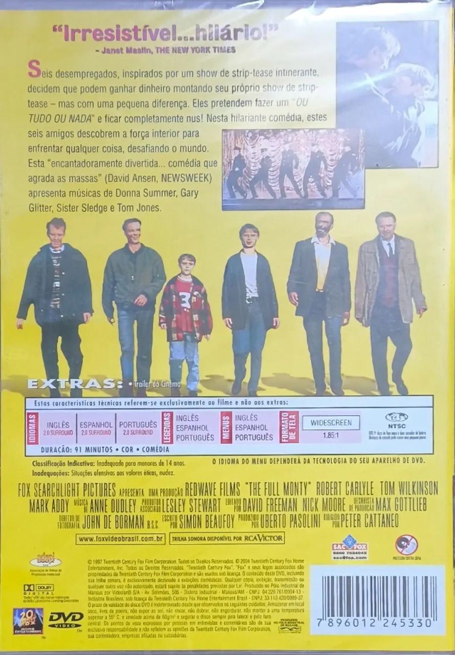 DVD Ou Tudo ou Nada - Foto 2