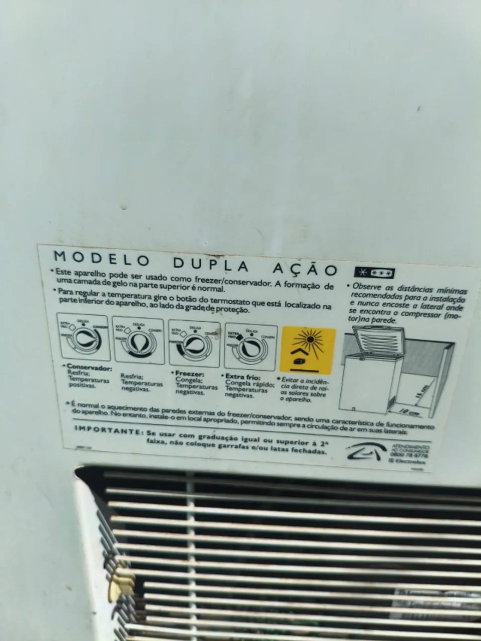 Freezer Horizontal Electrolux 154 litros - Foto 4