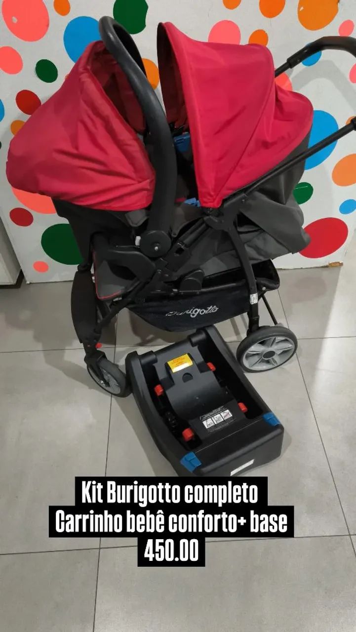 Conj carrinho bebê  - Foto 2