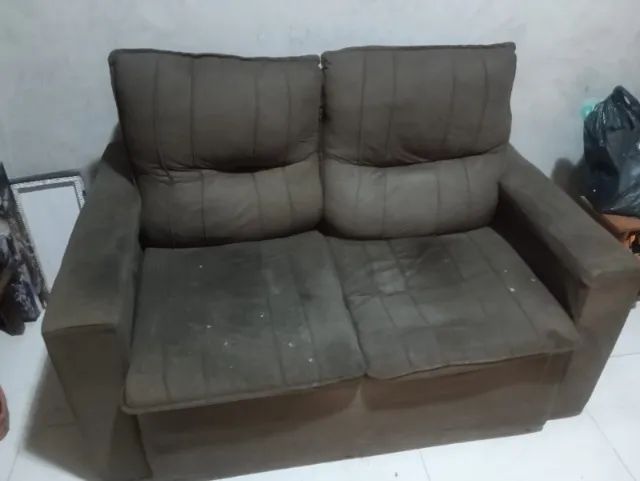 Sofá Conforto Plus 2 Lugares - Reclinável e Retrátil