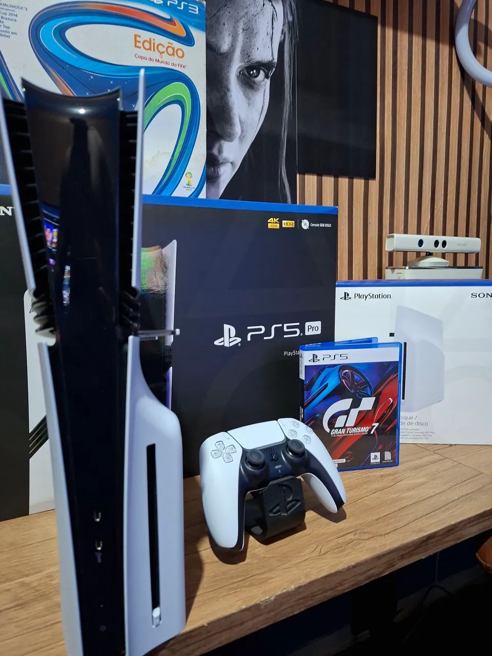 PS5 PRO 2TB COM LEITOR ZERADOOO - Foto 3