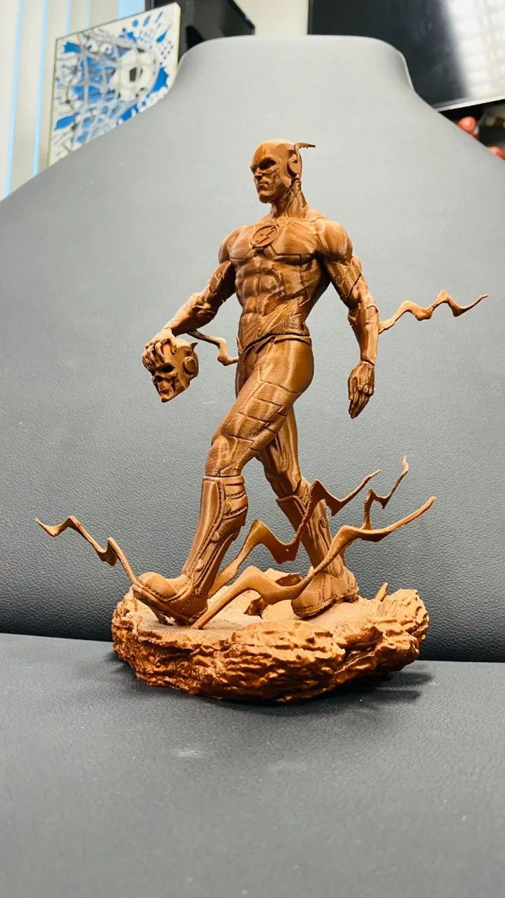 ACTION FIGURE 3D PRINT FLASH / GAVIÃO NEGRO - Foto 5