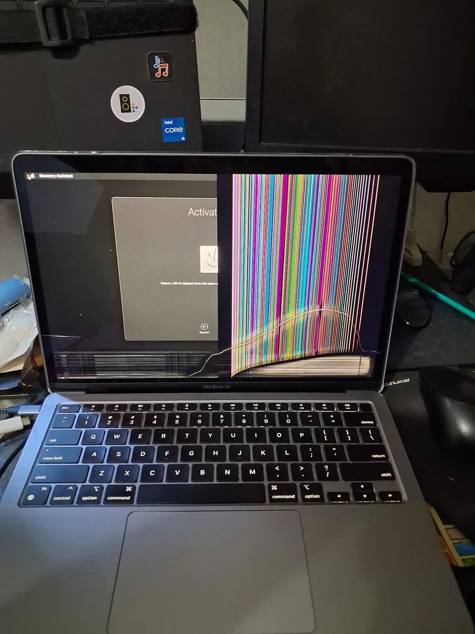 Macbook air M1 2020 tela quebrada  - Foto 5