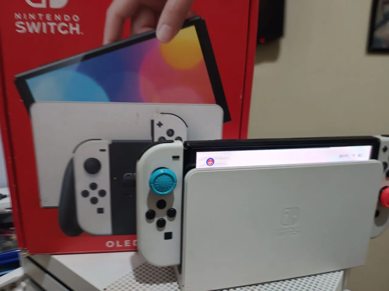 その他 Nintendo switch Nintendo Switch Animal Crossing Caixa + Sd256gb + Negociável