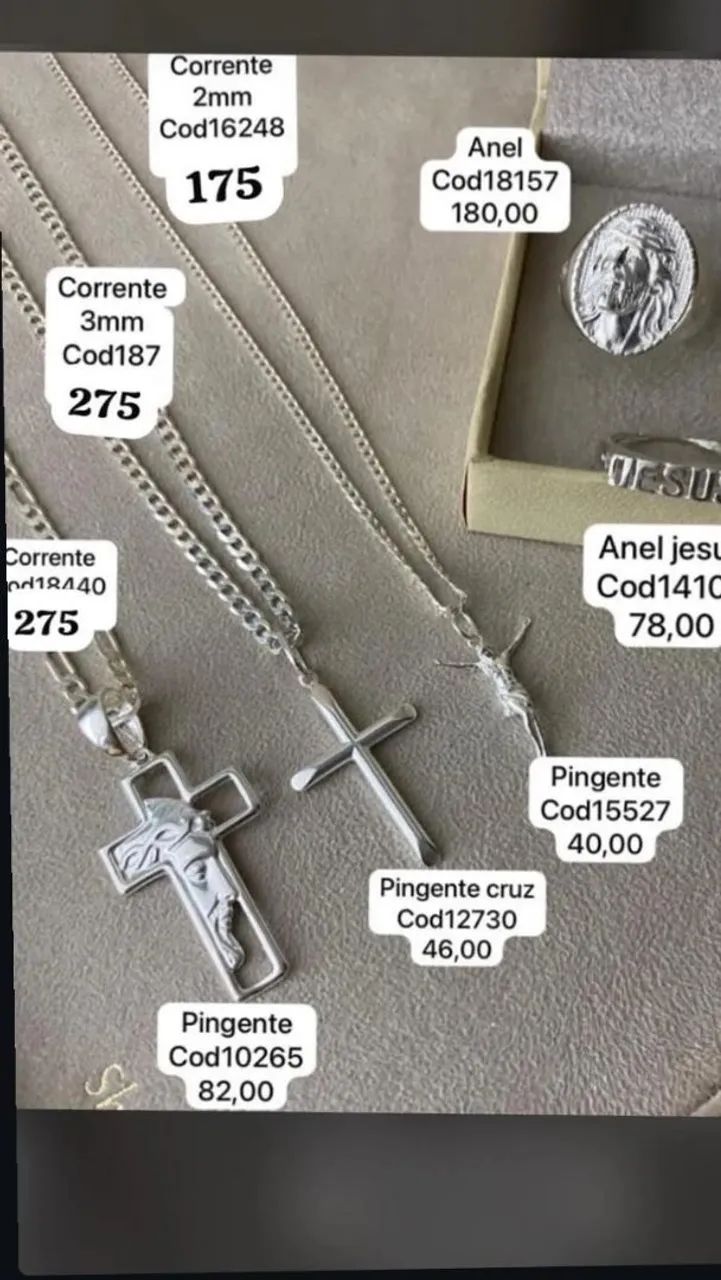 Corrente Masculina de prata 925  - Foto 2