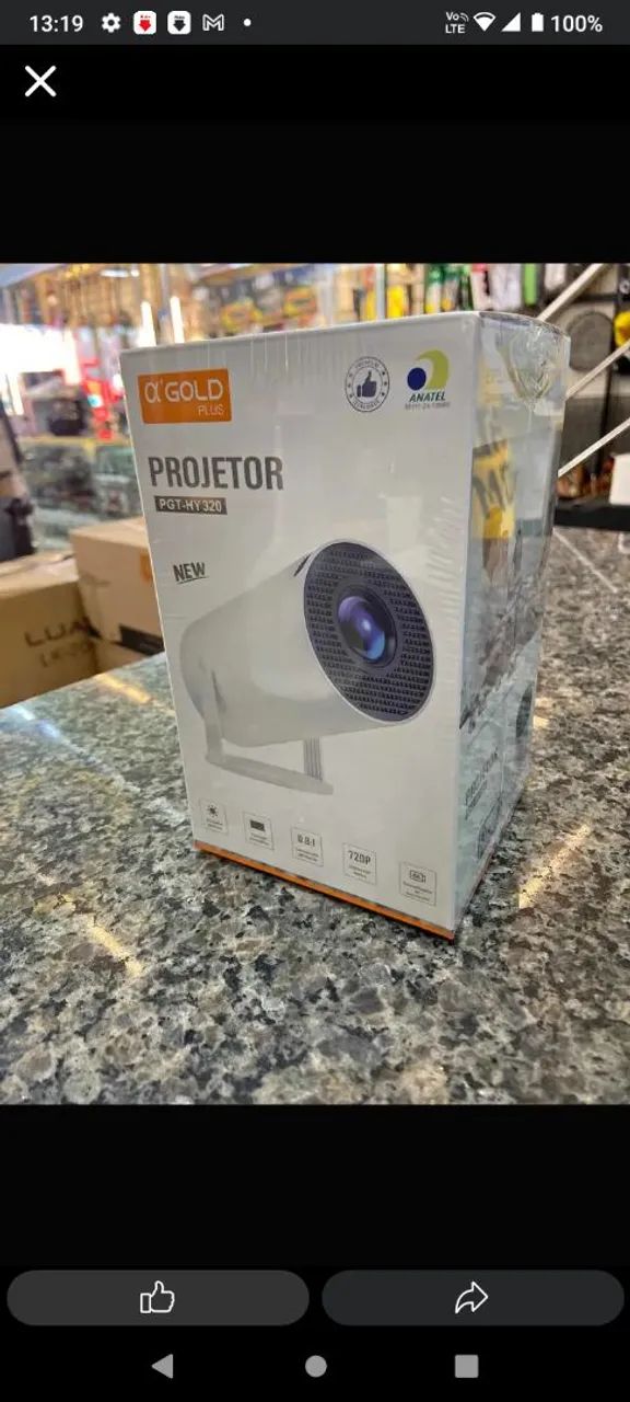 Projetor de imagem 