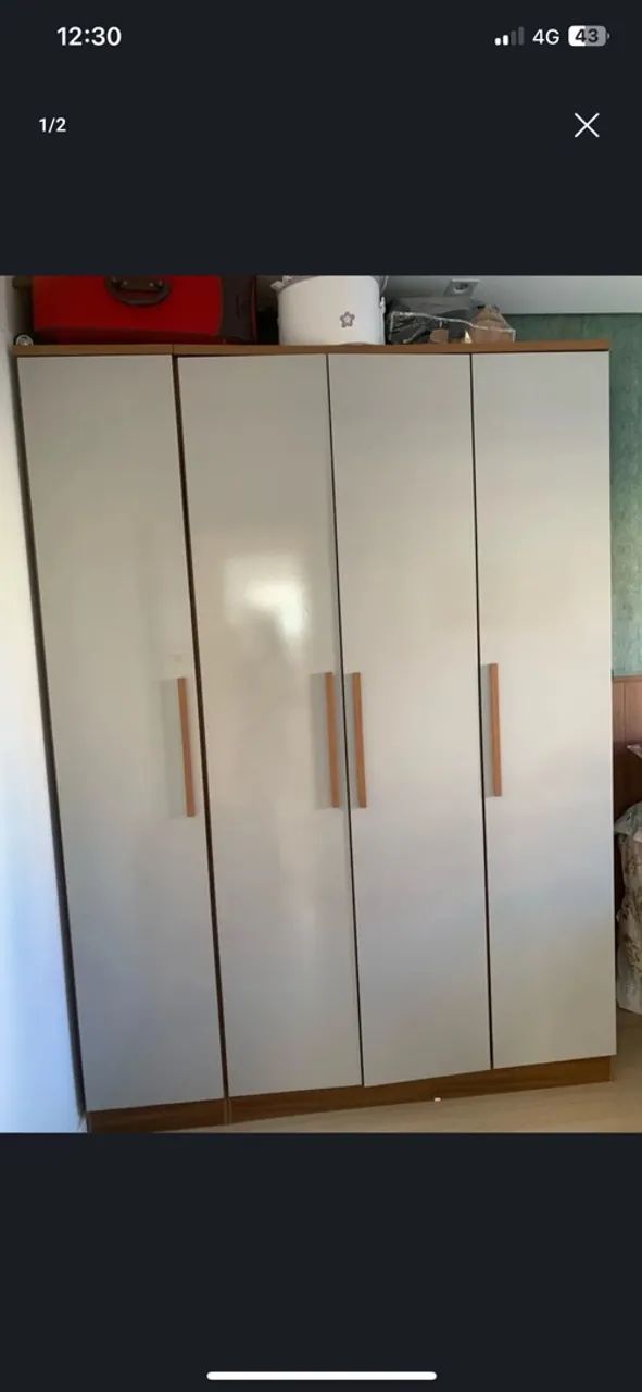 Vende guarda -roupa por tempo de uso