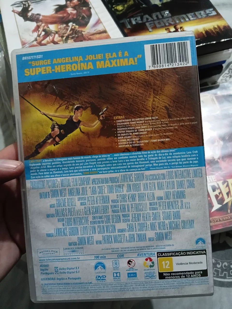 Dvd Tomb raider( Filme) - Foto 2