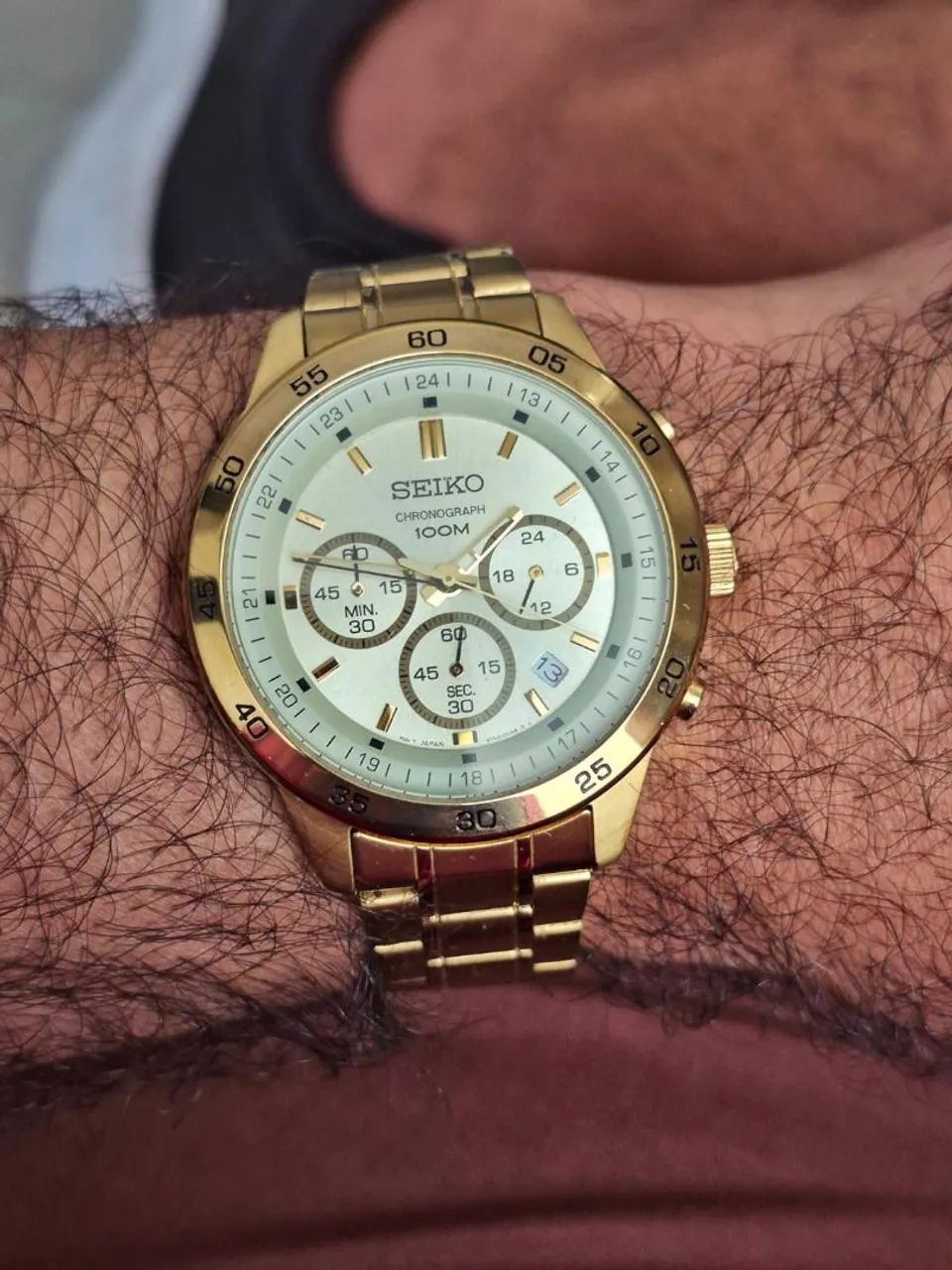 SEIKO SKS526B1 C1KX ? Cronógrafo 100M | FULL SET + PULSEIRA EXTRA - Foto 5