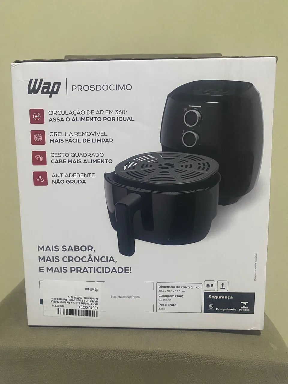 Air Fryer Wap 4 litros - Foto 5