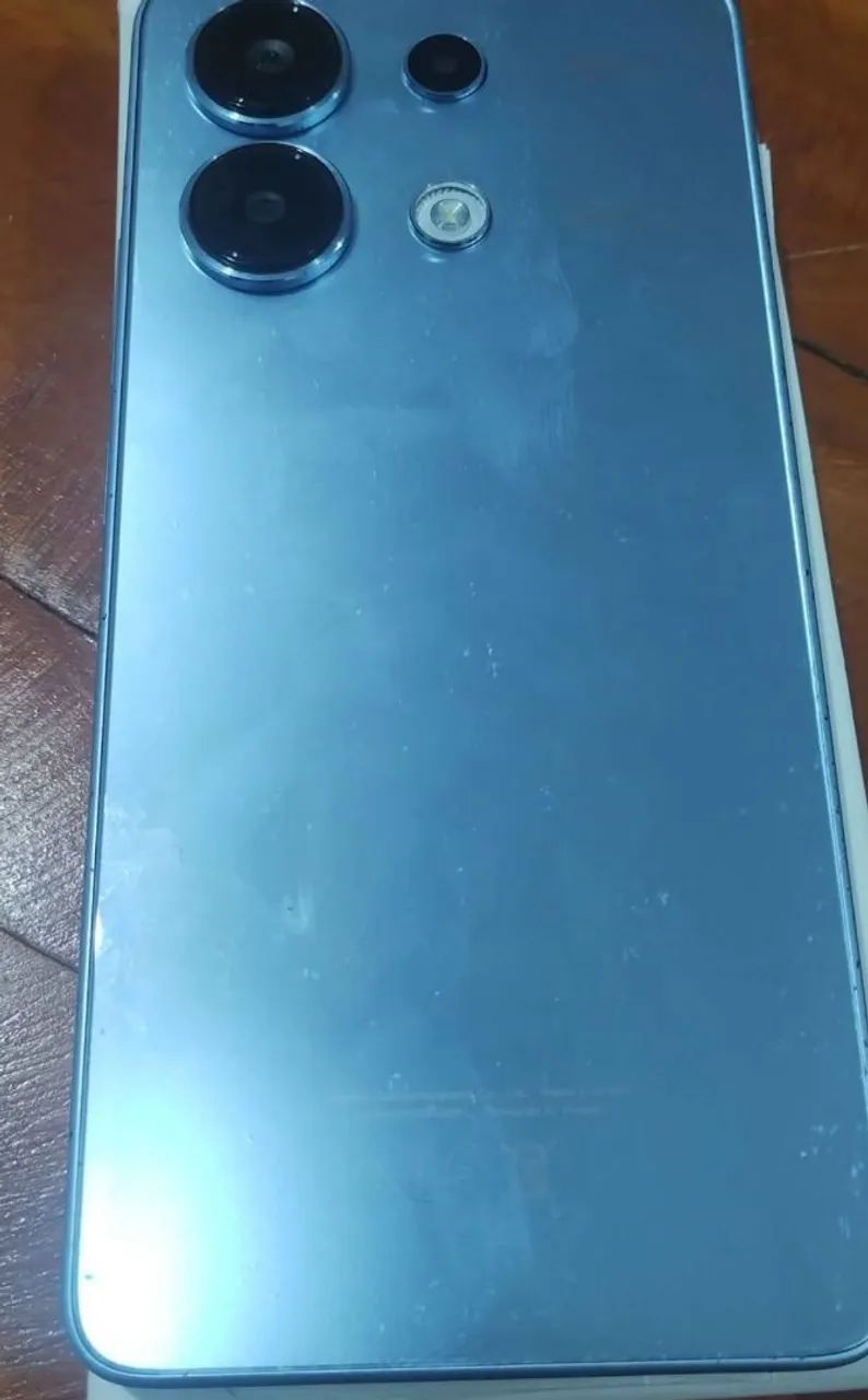 Redmi note 13 256gb 8 ram Ice blue com caixa - Foto 3