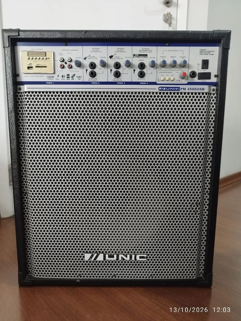 Caixa Amplificada Multiuso UNIC PM4500USB