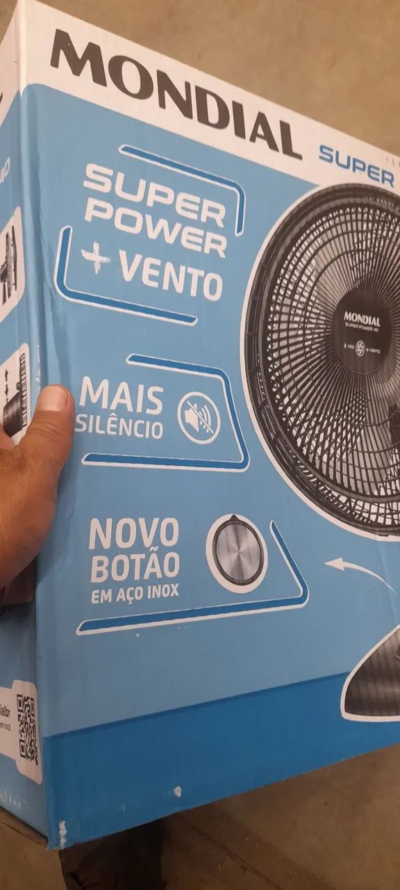 Ventilador40cm novo. Só 160. - Foto 2