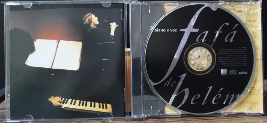 Cd Fafá de Belém - Piano e Voz - Autografado - Foto 4