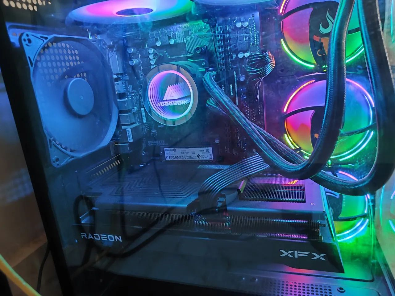 Vendo Pc Gamer completo com rx 9060 xt 16GB  - Foto 2