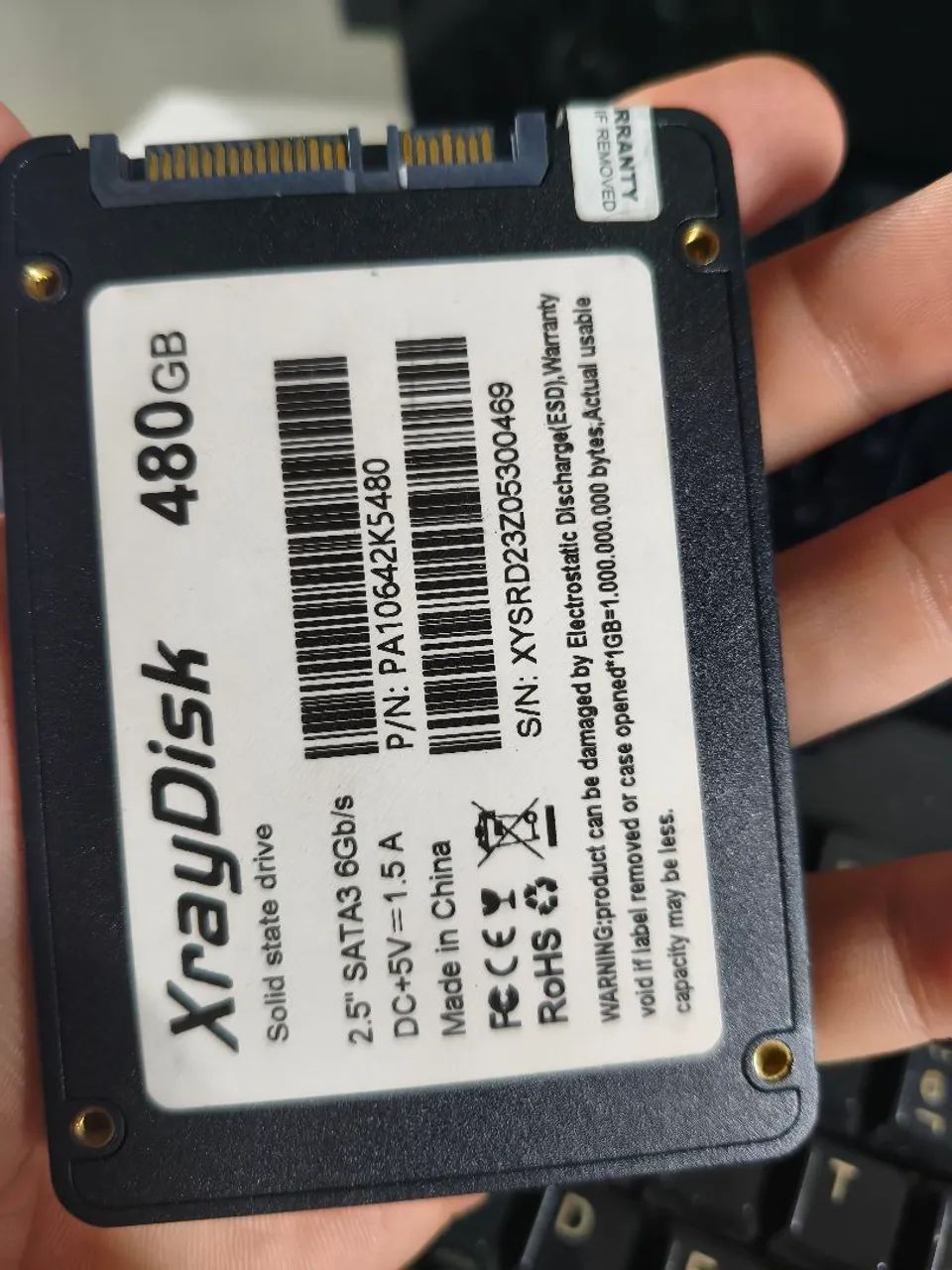 SSD 480GB xraydisk - Foto 2