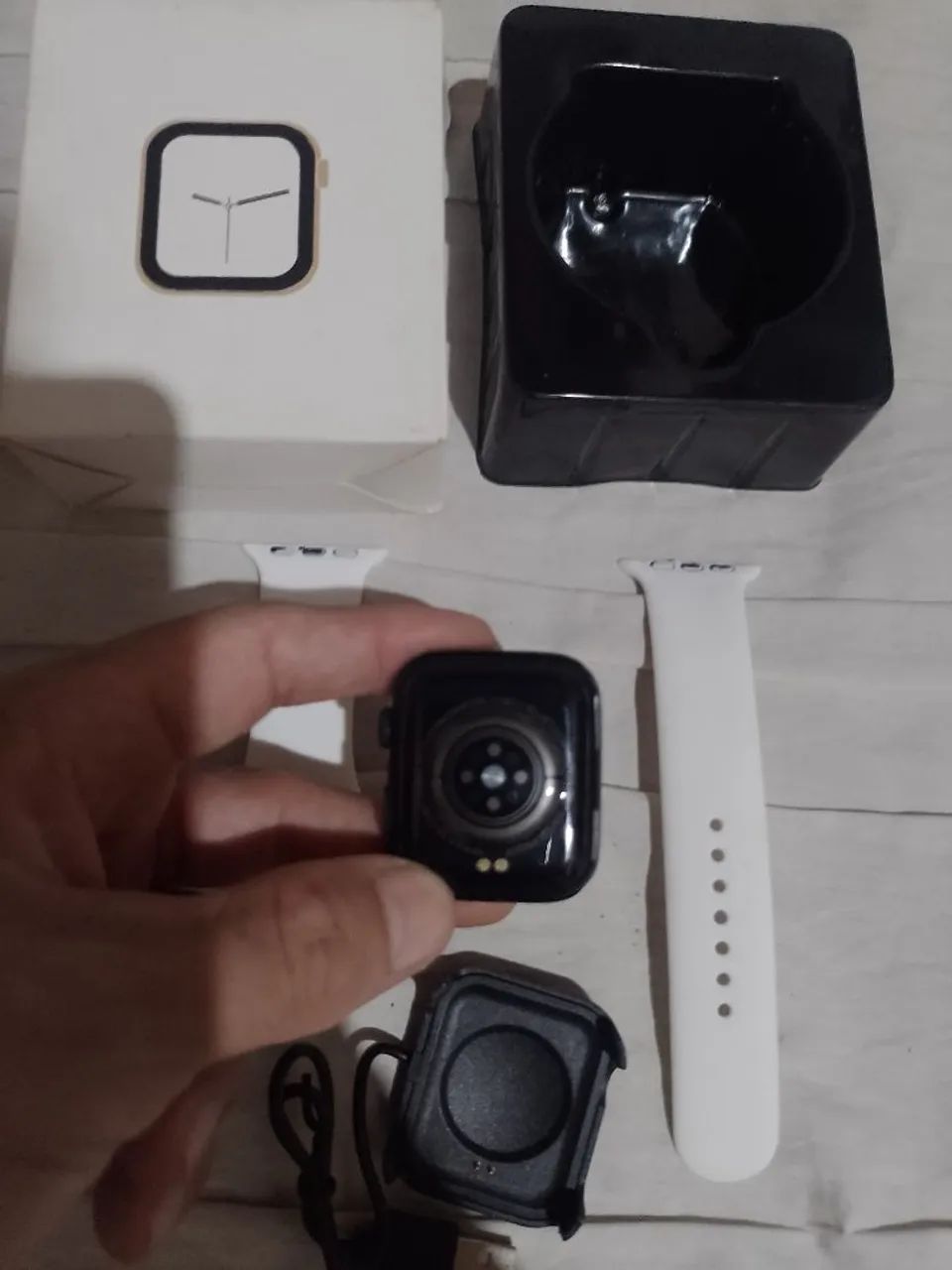 Relógio smartwatch X8, película de brinde  - Foto 2