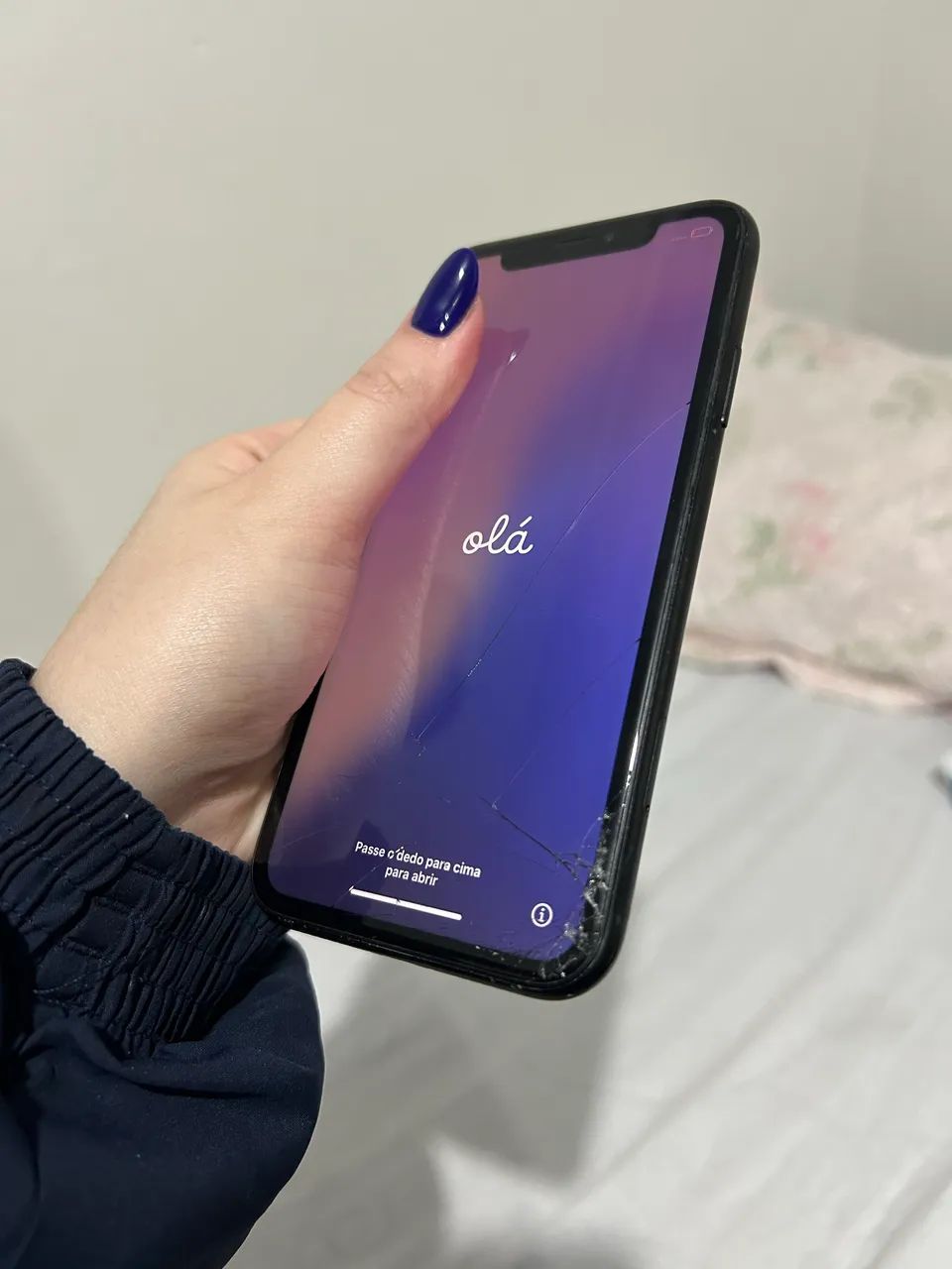 Iphone XR com tela quebrada  - Foto 4