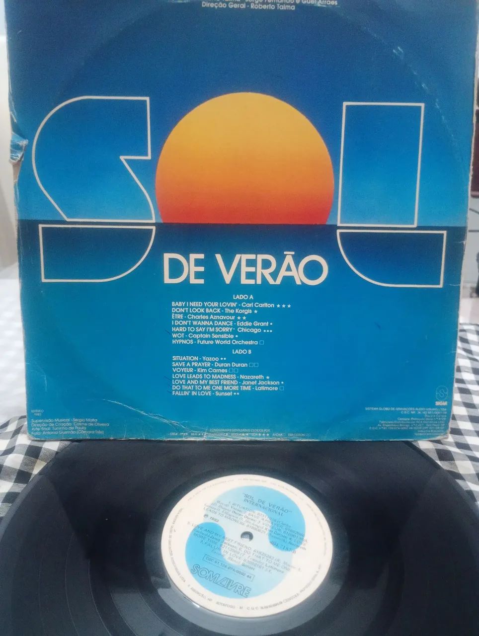 LP TRILHA SONORA " SOL DE VERÃO INTERNACIONAL" 1983 - Foto 4