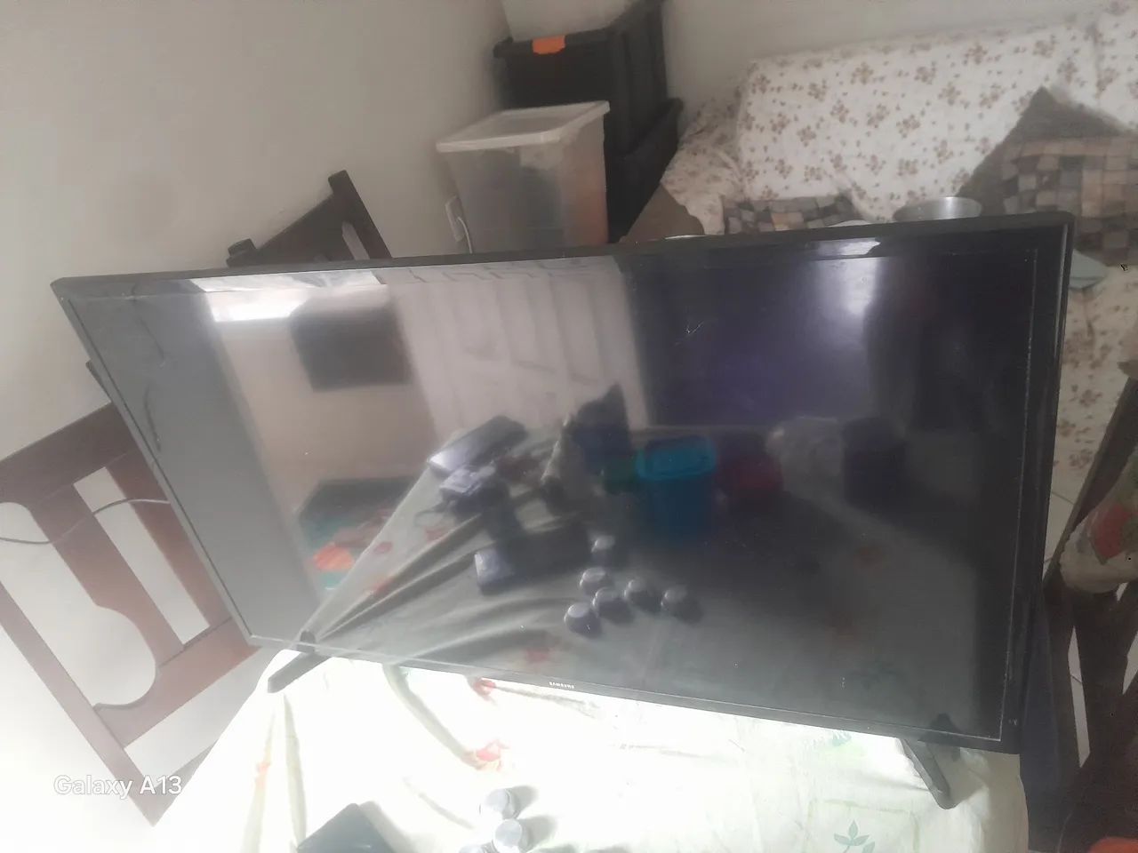 TV Samsung com a tela quebrada  - Foto 3
