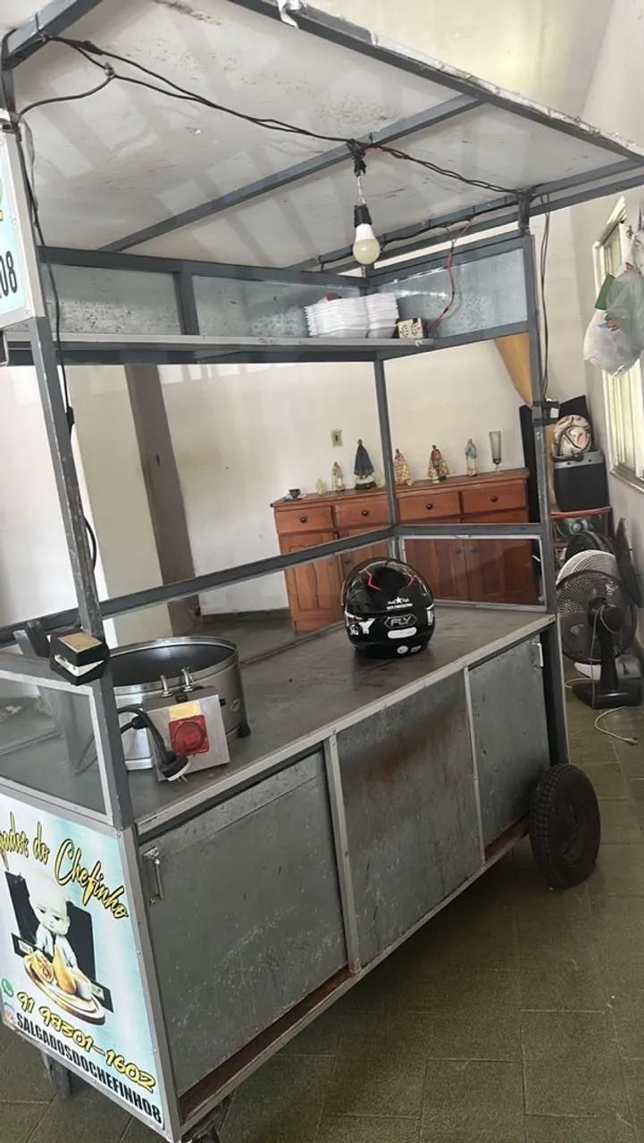 Carrinho de lanches usado - Foto 2