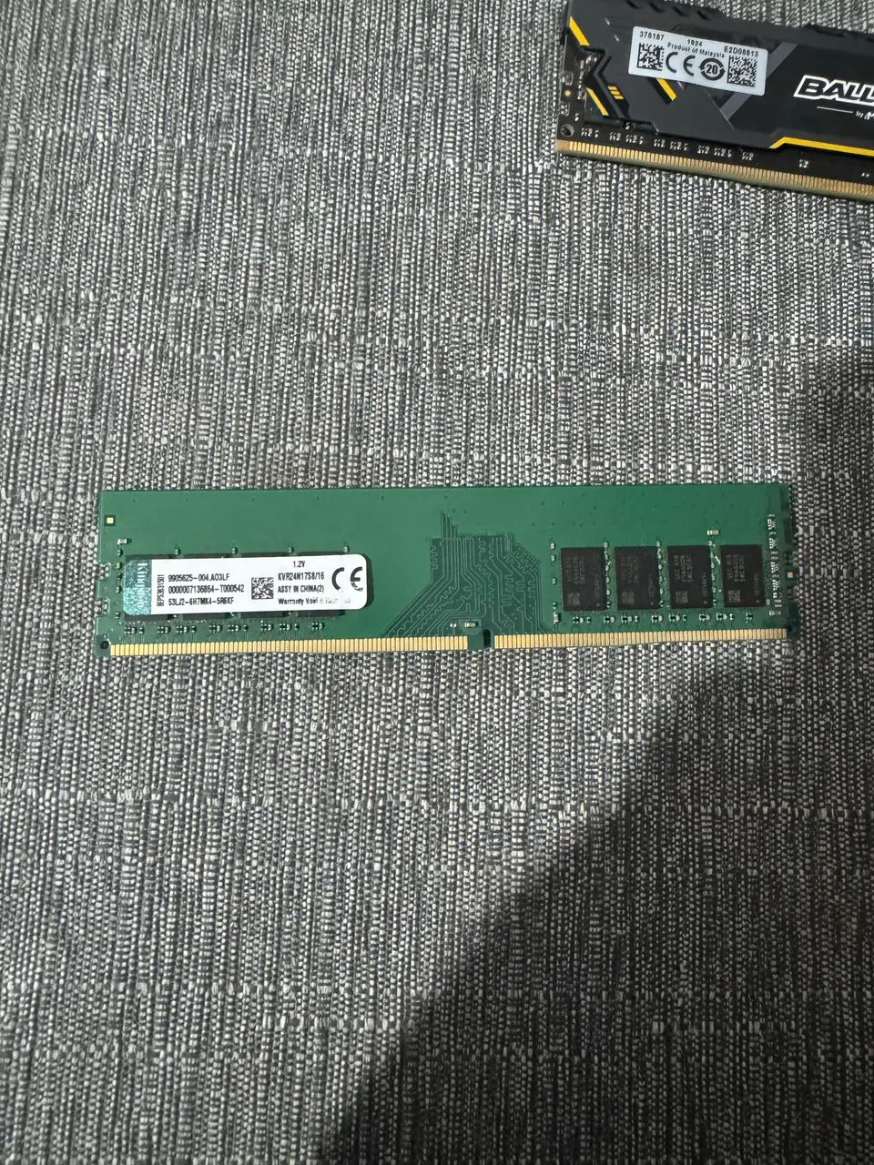 Memória ram Kingston 16GB DDR4 2400mhz