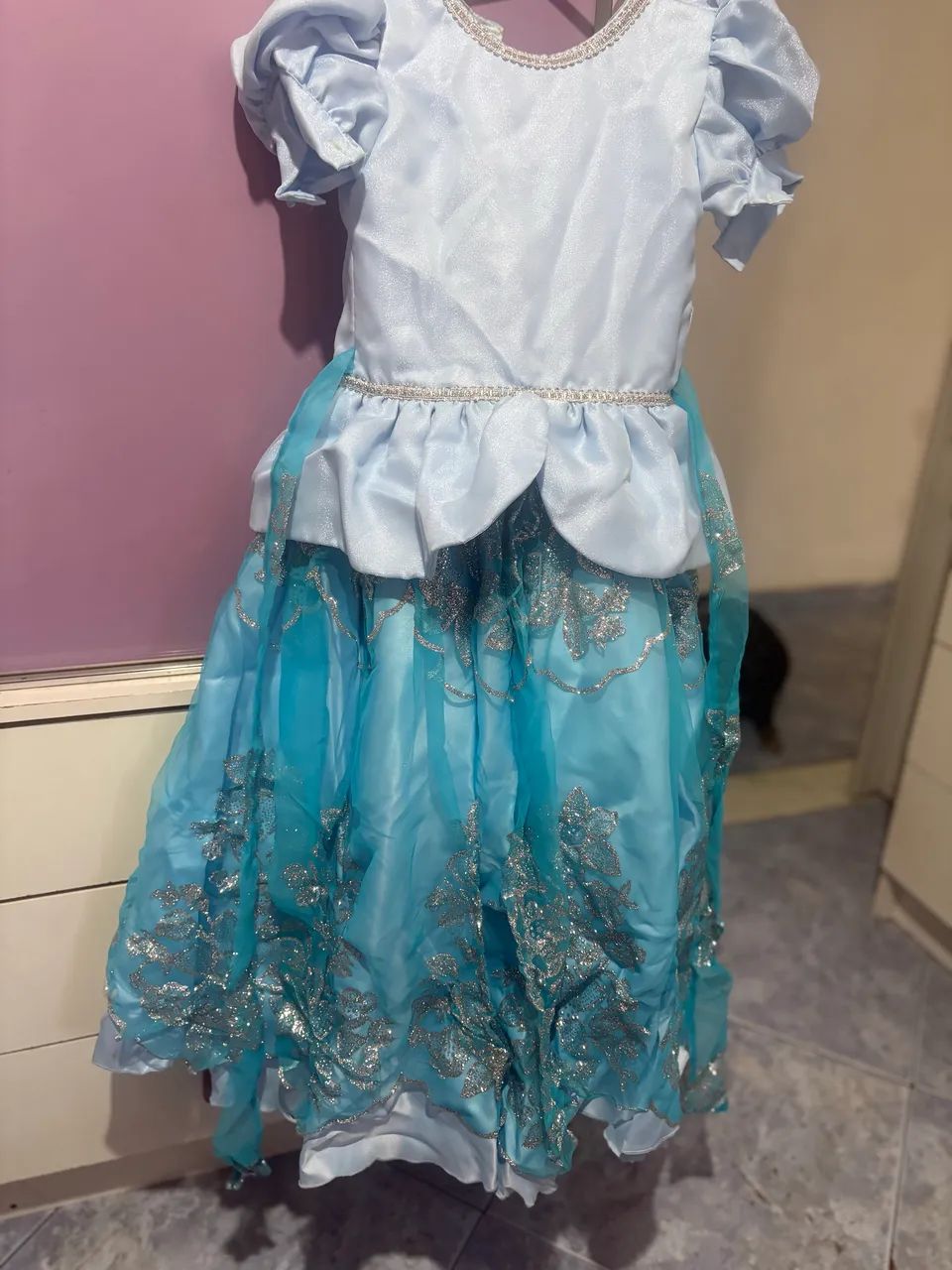 Vestido princesa Cinderela   - Foto 4