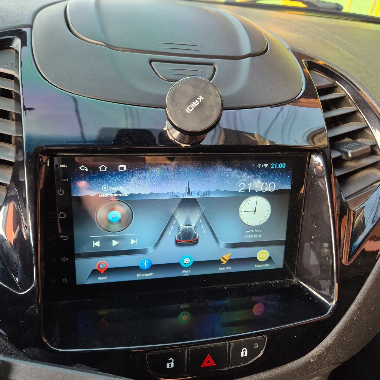 Multimidia Android 7 polegadas 1Din (CAMPO GRANDE - NÃO ABAIXO O VALOR - Foto 2