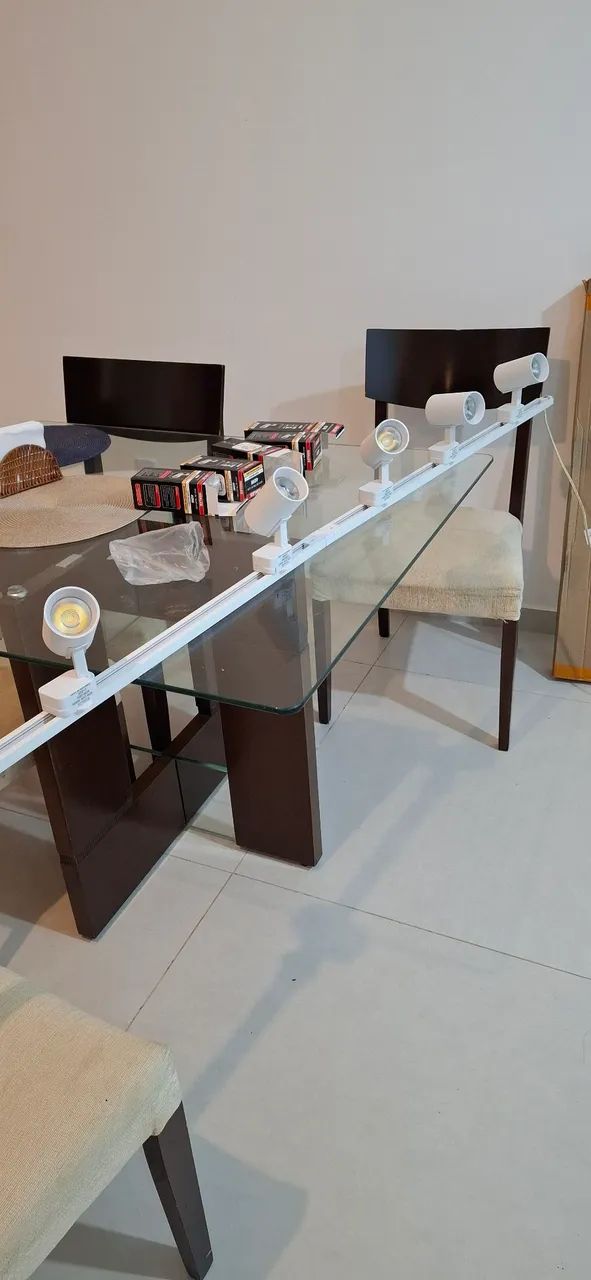 Trilho com 5 spots - Foto 2